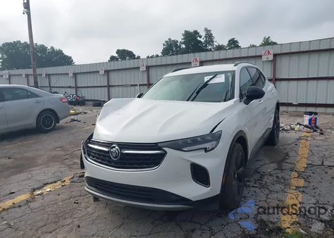 2021 Buick Envision Fwd Preferred z USA, uszkodzony, nr VIN LRBAZLR4XMD056543